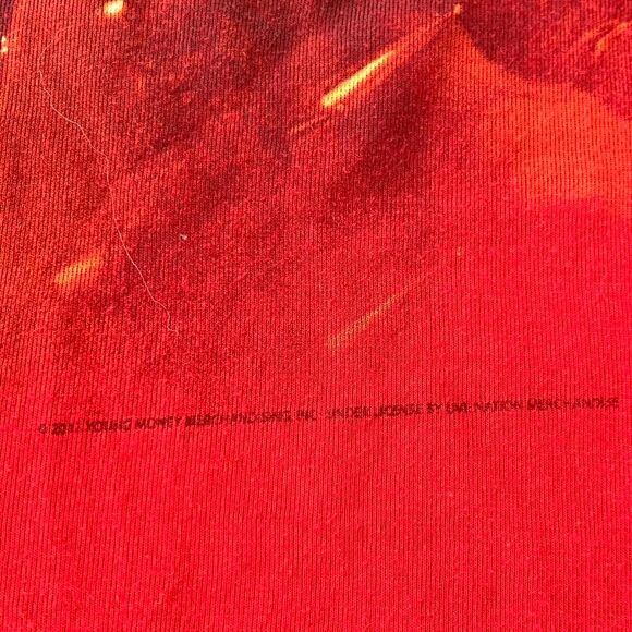 2010 Lil Wayne Tour Tultex T-shirt Size XL - Picture 5 of 8